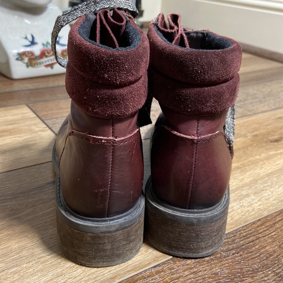 Sam Edelman Darrah Leather and Suede Boots Size 7 - Picture 7 of 15